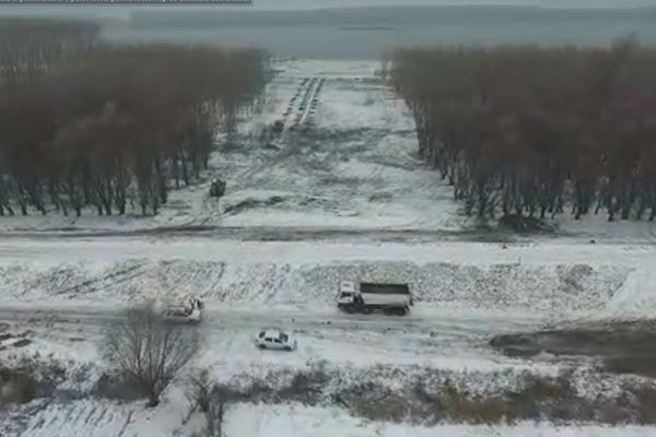 Au început lucrările la podul suspendat Tulcea - Brăila!