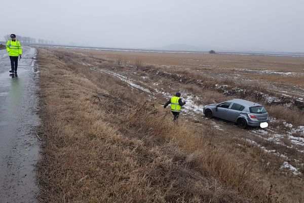 Doi răniţi în urma unui accident produs aproape de I.C. Brătianu