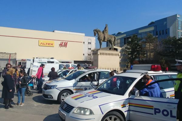 Poliţiştii din Tulcea au marcat Ziua Poliţiei Române