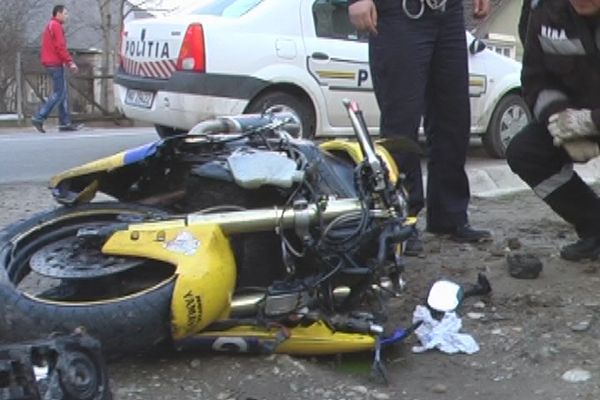 Accident rutier cu motociclist decedat pe strada Grădinarilor!