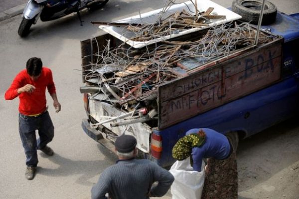 Babadagul e din nou în top! Şase tone de fier vechi confiscate de polițiști