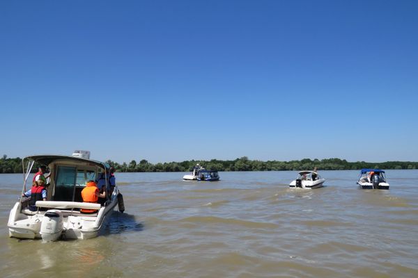 Acțiune conună pe Dunăre: poliția, Căpitănia și ARBDD