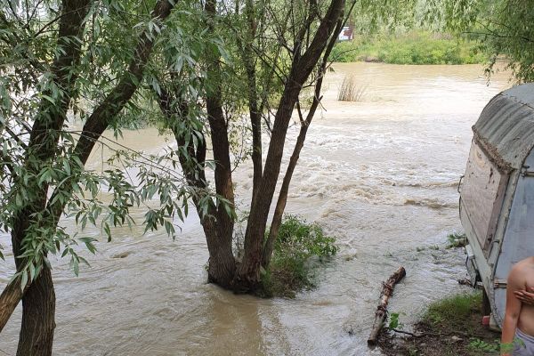 Strivit între barcă și salcie! Un tânăr a fost la un pas să își piardă viața în urma unui accident stupid la "cascada" Dunăre-lac Somova