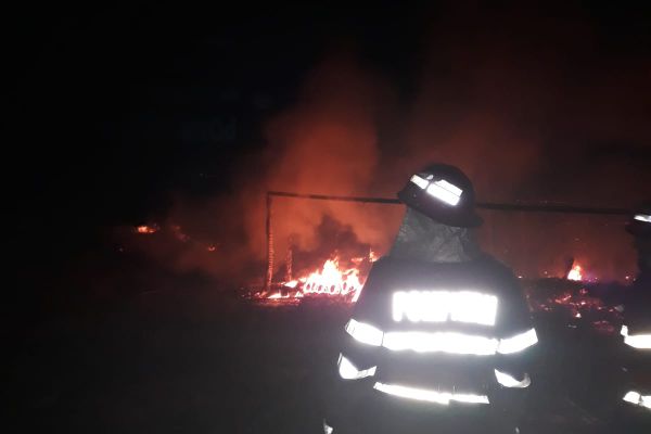 Incendiu la Văcăreni
