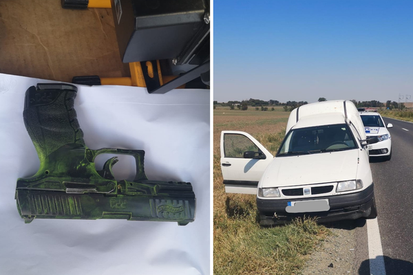 Atac în stil mafiot! Doi tulceni au furat o maşină ameninţînd proprietarul cu un pistol şi un cuţit