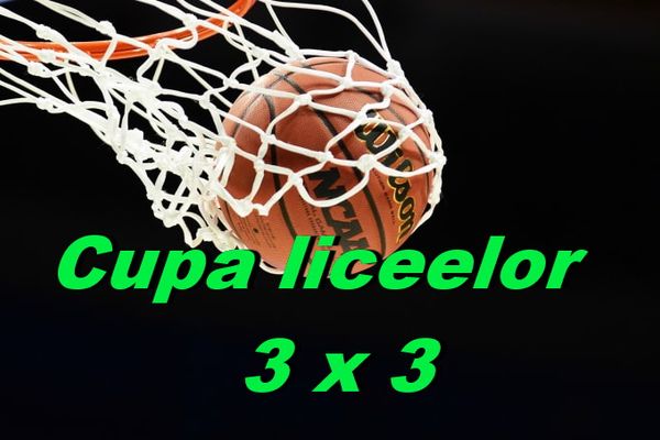 Sâmbătă de la 10.00 la Polivalentă avem "Cupa Liceelor la Baschet"