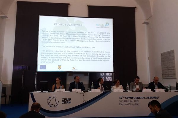 Delegație tulceană condusă de președintele Horia Teodorescu, prezentă în aceste zile la lucrările Adunării Generale a CRPM