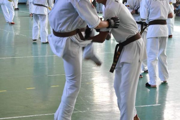 "Kyokushin Damashi " a adunat la Măcin 122 de luptători
