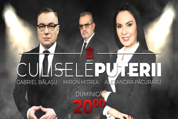 CULISELE PUTERII, o nouă emisiune la Realitatea PLUS. Care sunt jocurile, tensiunile și aranjamentele din spatele scenei politice