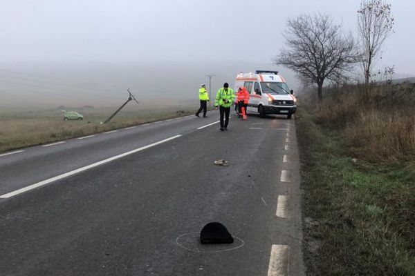 Pieton accidentat pe un drum naţional la Revărsarea!