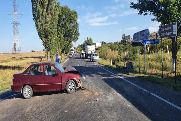 Atenție la neatenție!Accident din cauza neacordării de prioritate