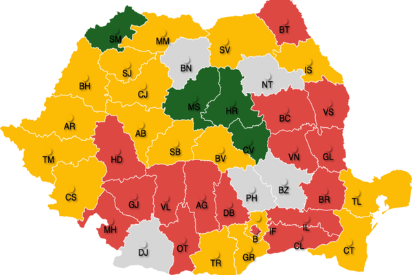 Alegeri locale 2020. ACCESEAZĂ noua hartă politică a României