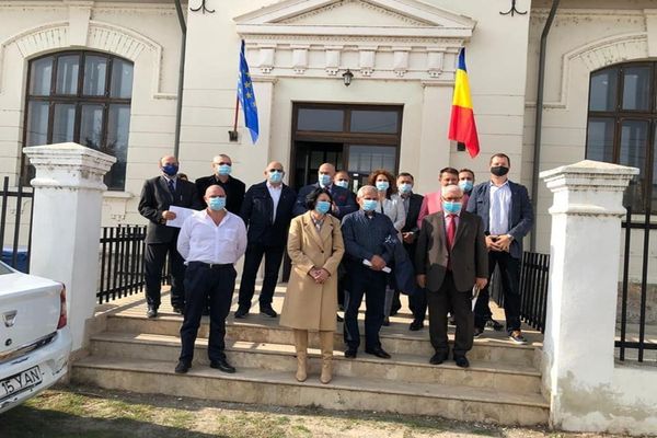 La Sulina au depus jurământul, primarul și consilierii locali