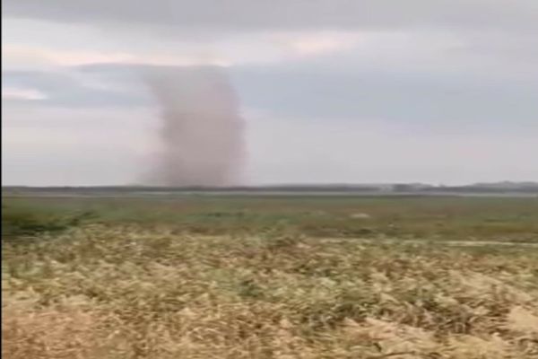 VIDEO| Tornadă filmată în județul Tulcea