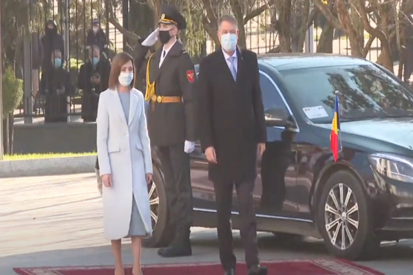 Klaus Iohannis, vizită oficială în Chișinău