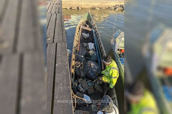 Braconieri prinși pe Lacul Razelm
