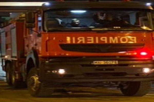 Incendiu la un hotel din Tulcea
