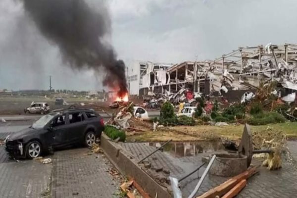 VIDEO - Tornadă devastatoare în Cehia
