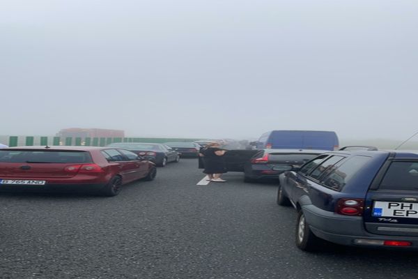 Accident în lanț pe Autostrada Soarelui A fost activat PLANUL ROȘU