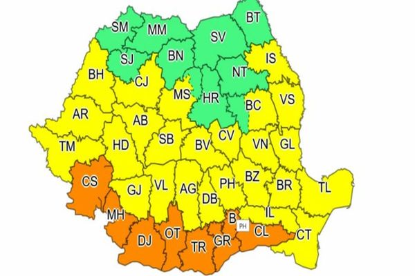 Caniculă și disconfort termic în aproape toată țara