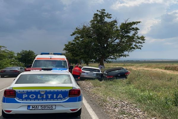 Gălățean rănit într-un accident în Tulcea