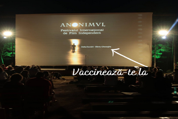 Campanie de vaccinare  la Sfântu Gheorghe în timpul festivalului Anonimul