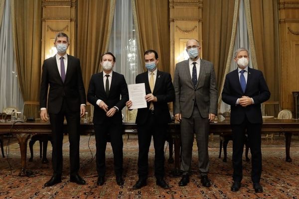 Soarta lui Florin Cîțu, decisă în coaliție! Prima întâlnire a liderilor PNL și USR PLUS după scandalul în care este implicat premierul