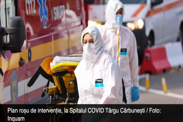 Plan roșu de intervenție, la Spitalul COVID Târgu Cărbunești: instalația de OXIGEN s-a stricat - pacienții, evacuați. Două DECESE, confirmate