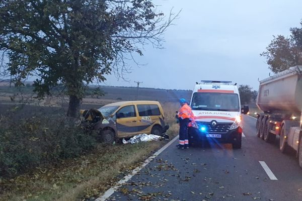 Nu a avut nicio șansă. Impact mortal pe DN22A