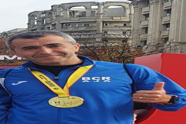 Jandarmul Sorin Andrici, argint la Maratonul Internațional București