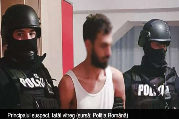 Fetița ucisă de la ARAD. Tatăl vitreg a RECUNOSCUT că a omorât-o și i-a incendiat trupul