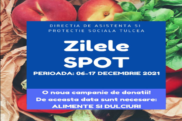 Campanie „Ziua SPOT - Donează pentru tine!”