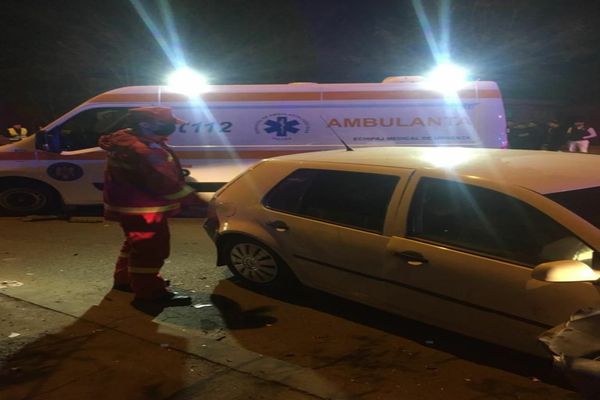 FOTO Neatenția la volan face victime. Accident în Tulcea