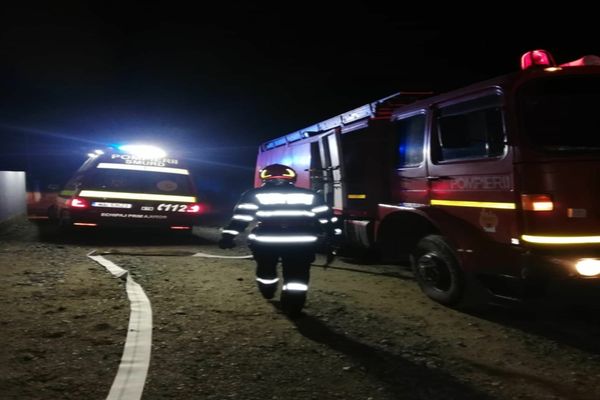 Incendiu izbucnit la o casă din Ceamurlia de Sus, din cauza unui coș de fum