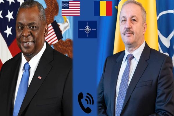 Vasile Dîncu, o nouă discuție cu secretarul Apărării al USA
