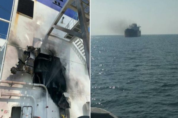 Navă sub pavilion moldovenesc  bombardată în Marea Neagră. Sursa atacului, incertă