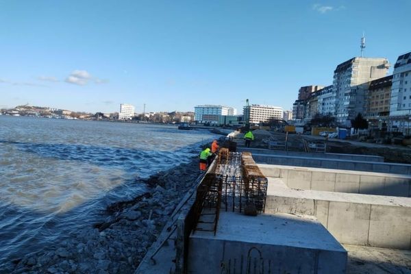 Faleza din municipiul Tulcea, redată “parțial” turiștilor