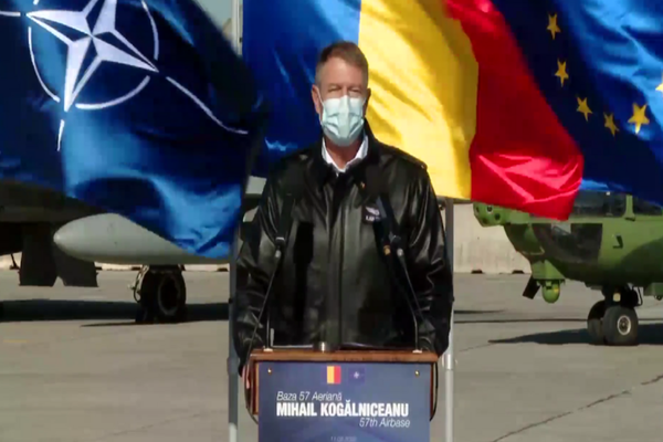 VIDEO Klaus Iohannis: România este foarte bine apărată şi are toate garanţiile de securitate