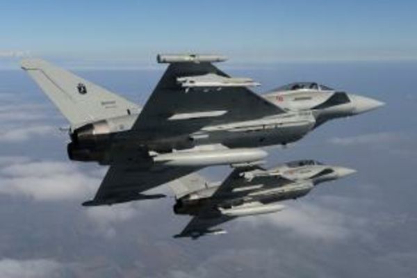 Aeronavele  Eurofighter Typhoon ale Forțelor Aeriene Italiene au ajuns la baza Mihail Kogălniceanu