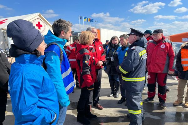 FOTO VIDEO Majestatea Sa Margareta, vizită oficială în Punctul de Trecere al Frontierei Isaccea