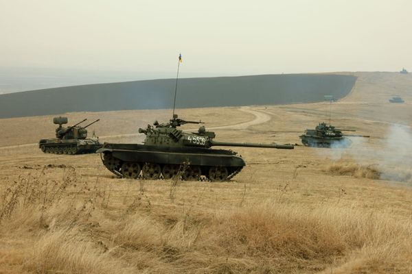 Militar român mort în poligon, călcat de tanc