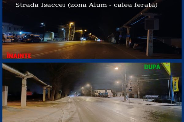  Sistemul de iluminat public se modernizează în municipiul Tulcea 
