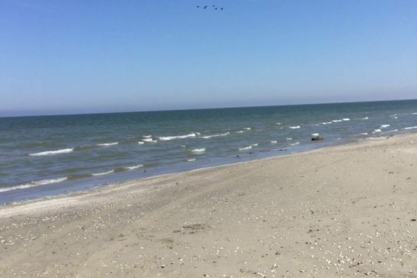 Proiectil găsit pe plaja din Sfântu Gheorghe