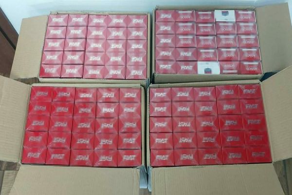 Contrabandă cu țigări în portul Sulina