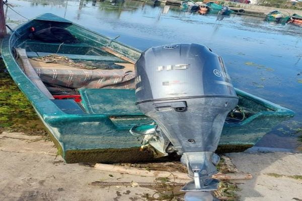 Motor de barcă în valoare de 22.000 lei, furat în  Suedia, găsit la Sulina