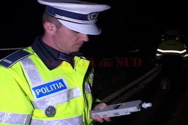 Șofer prea beat ca să  sufle în etilotest
