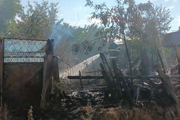 Joaca copiilor cu focul  a provocat un incendiu la Garvăn