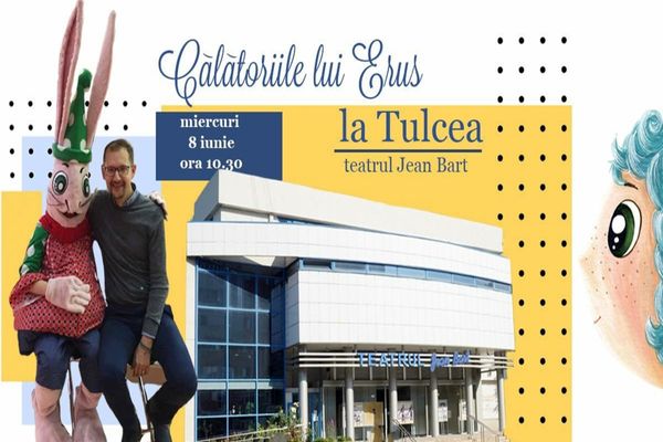  Alec Blenche aduce la Tulcea „Călătoriile lui Erus prin România“