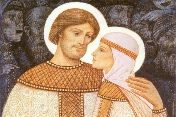 PASILA PENTRU SUFLET. Povestea de iubire a sfinților care au trecut la Domnul în aceeaşi zi şi la aceeaşi oră