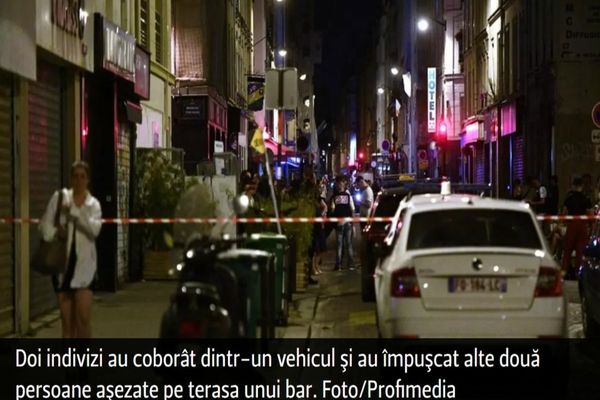 Atac armat la Paris. Un mort şi patru răniţi.